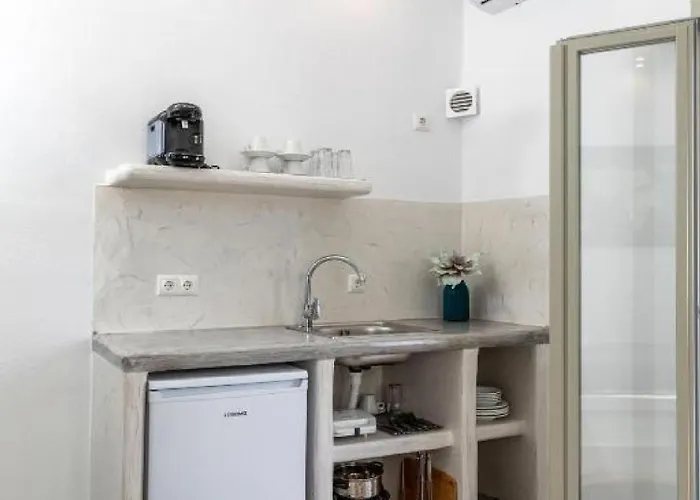 Apartamento Superb Naxos Grand In The Heart Of Town Balcony