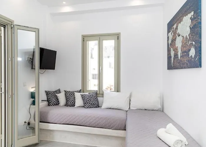 Superb Naxos Grand In The Heart Of Town Balcony Apartamento *
